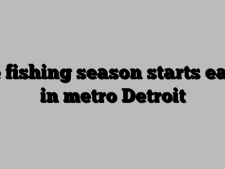 Ice fishing season starts early in metro Detroit