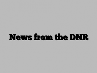 News from the DNR