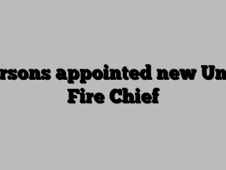 Parsons appointed new Unity Fire Chief