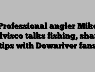 Professional angler Mike Delvisco talks fishing, shares tips with Downriver fans