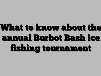 What to know about the annual Burbot Bash ice fishing tournament