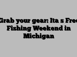 Grab your gear: Ita s Free Fishing Weekend in Michigan