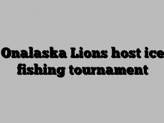 Onalaska Lions host ice fishing tournament