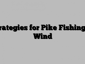 Strategies for Pike Fishing in Wind