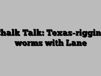 Chalk Talk: Texas-rigging worms with Lane