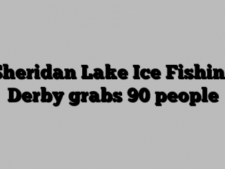 Sheridan Lake Ice Fishing Derby grabs 90 people