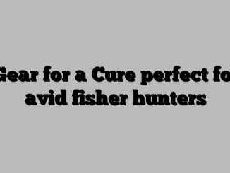 Gear for a Cure perfect for avid fisher hunters