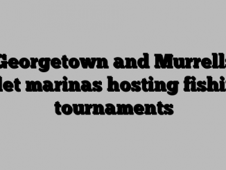 Georgetown and Murrells Inlet marinas hosting fishing tournaments