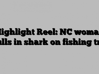 Highlight Reel: NC woman pulls in shark on fishing trip