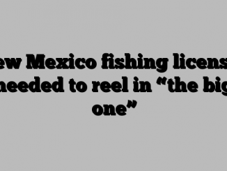 New Mexico fishing licenses needed to reel in “the big one”