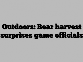 Outdoors: Bear harvest surprises game officials