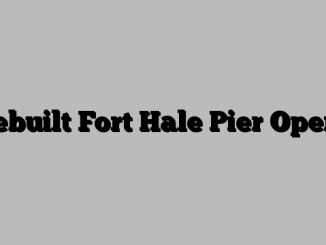 Rebuilt Fort Hale Pier Opens