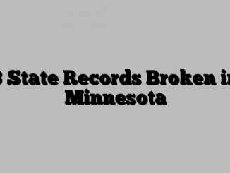 3 State Records Broken in Minnesota