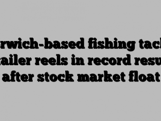 Norwich-based fishing tackle retailer reels in record results after stock market float