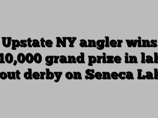 Upstate NY angler wins ,000 grand prize in lake trout derby on Seneca Lake