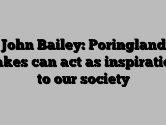 John Bailey: Poringland Lakes can act as inspiration to our society