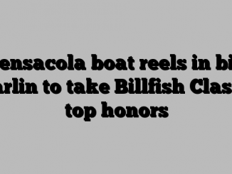 Pensacola boat reels in big marlin to take Billfish Classic top honors