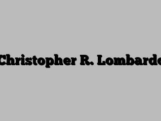 Christopher R. Lombardo