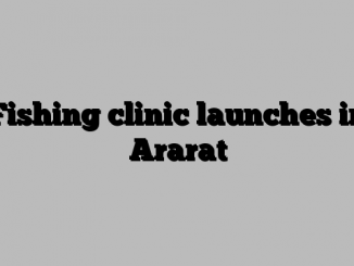 Fishing clinic launches in Ararat