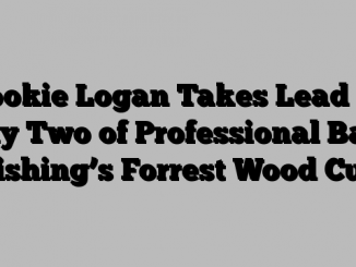 Rookie Logan Takes Lead on Day Two of Professional Bass Fishing’s Forrest Wood Cup