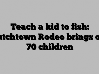 Teach a kid to fish: Dutchtown Rodeo brings out 70 children