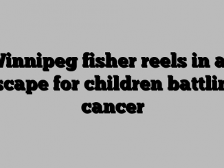 Winnipeg fisher reels in an escape for children battling cancer