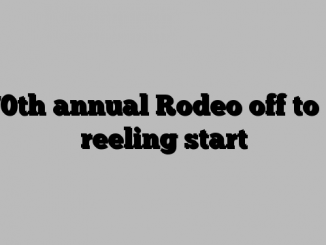 70th annual Rodeo off to a reeling start