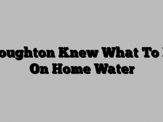 Troughton Knew What To Do On Home Water