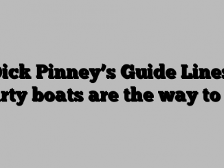 Dick Pinney’s Guide Lines: Party boats are the way to go