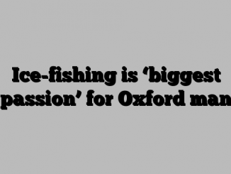 Ice-fishing is ‘biggest passion’ for Oxford man