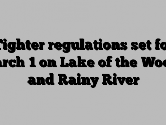 Tighter regulations set for March 1 on Lake of the Woods and Rainy River